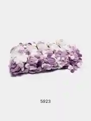 Аметистовый пряжа Alize Puffy Color, петельки, 5 штук, микрополиэстер