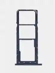 Синий контейнер SIM / Держатель сим карты / Сим лоток / для Samsung A01 / a11