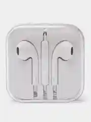 Белый наушники для iPhone,  с микрофоном, 3.5 мм, jack