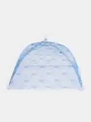Голубой чехол-зонтик для защиты еды от насекомых, 30 x 30 см