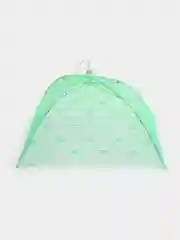 Зеленый чехол-зонтик для защиты еды от насекомых, 30 x 30 см