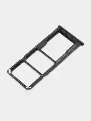 Черный контейнер SIM / Держатель сим карты / Сим лоток / для Samsung A20 / a30 / A50 / A70
