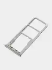 Белый контейнер SIM / Держатель сим карты / Сим лоток / для Samsung A20 / a30 / A50 / A70