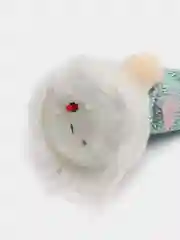 Ледяной гном новогодний, игрушка ёлочная, светящаяся