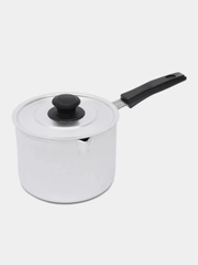 Кастрюля матовая с пластиковой ручкой Калитва, 1,0 л