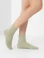 Мятный носки женские, хлопок