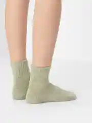 Мятный носки женские, хлопок
