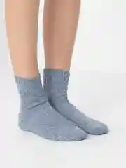 Синий носки женские, хлопок
