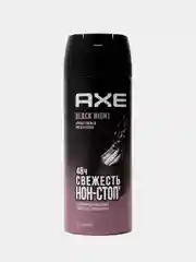 Дезодорант аэрозоль AXE BLACK NIGHT, мужской, с ароматом свежей мяты и кедра, 150 мл