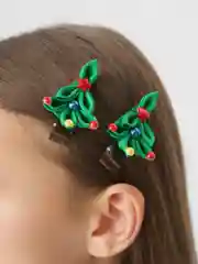 Зажимы "Ёлочка", 2 штуки