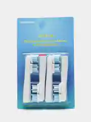 Светло-синий насадки сменные для электрической зубной щетки Oral-B, Braun (Орал-Би, Браун)