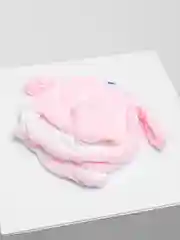 Розовый шапка светящаяся, с прыгающими ушками
