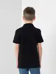 Черный поло Aesthetic