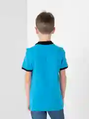 Голубой поло Aesthetic