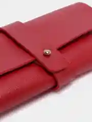 Красный футляр для очков, очечник, чехол для очков