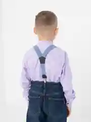 Голубой мужские подтяжки