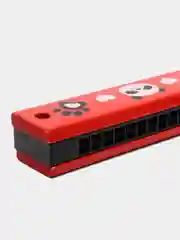 Коралловый гармошка губная, деревянная игрушка