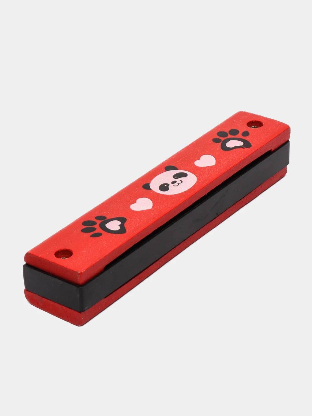 Коралловый гармошка губная, деревянная игрушка