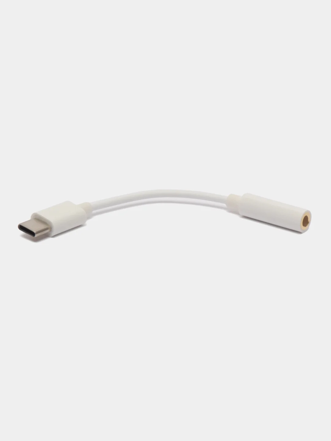 Белый переходник Huawei Xiaomi honor USB Type-C кабель aux