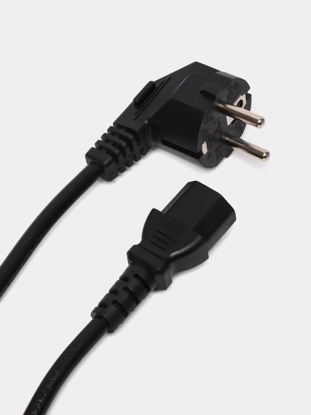 Кабель питания с заземлением Euro, универсальный, 250V, 10A-16А, 1.2 м, 1.5 м