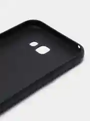 Черный чехол Samsung Galaxy A7 2017 (A720), Самсунг Галакси А7 2017 (А720) черный силиконовый