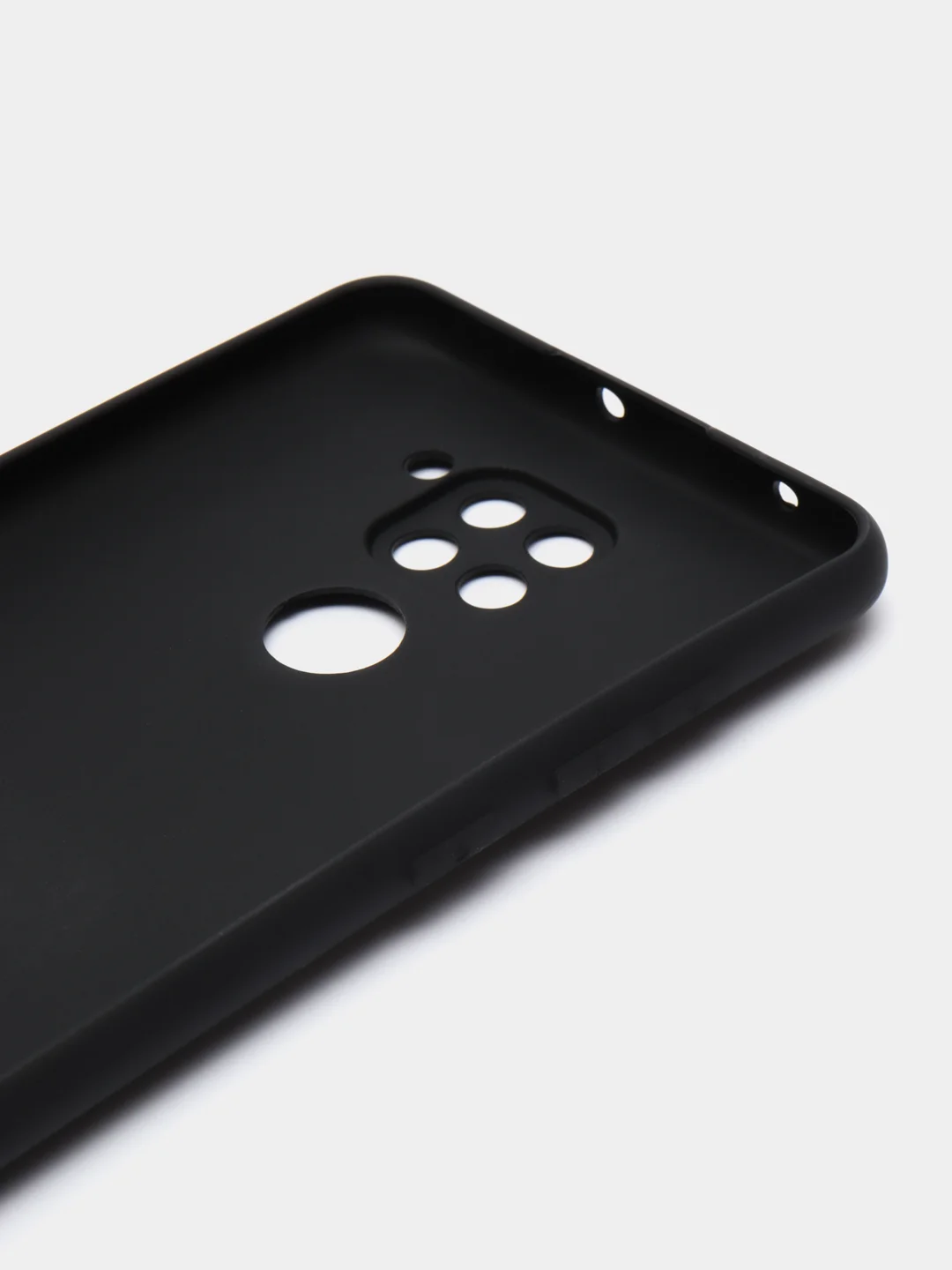 Xiaomi Redmi Note 9, Сяоми Редми Нот 9 чехол черный, силиконовый