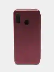 Пурпурный чехол-книжка Samsung Galaxy A20 / A30, Самсунг Галакси А20 / А30