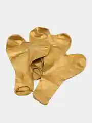 Золотой воздушный шар для нового года, 3 шт