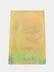 Золотой кожзам голография "Сердечки" 20*33 см