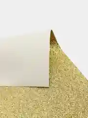 Золотой кожзам с мелкими блестками, 30 х 20 см