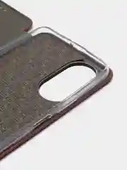 Пурпурный чехол-книжка для Huawei Honor X7, Хуавей Хонор Х7