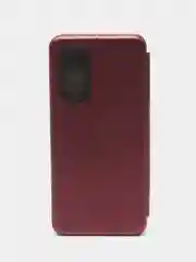 Пурпурный чехол-книжка для Huawei Honor X7, Хуавей Хонор Х7