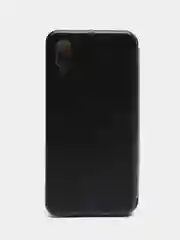 Черный чехол-книжка Samsung Galaxy A02 / M02 2021 / A022F / Самсунг Галакси А02 / М02