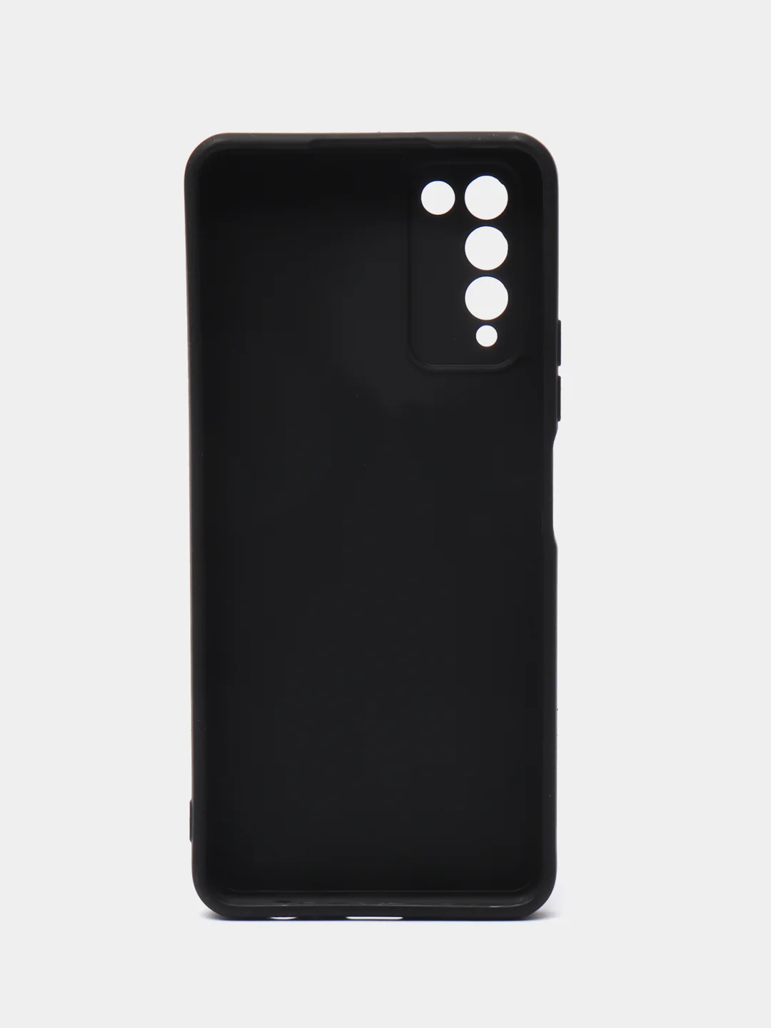 Черный чехол Huawei Honor 10X Lite (Хонор 10Х Лайт), силиконовый, цветной, матовый