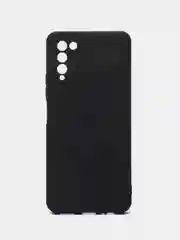 Черный чехол Huawei Honor 10X Lite (Хонор 10Х Лайт), силиконовый, цветной, матовый