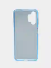 Голубой чехол Samsung Galaxy A13, Самсунг Галакси А13 4G, блестящий сияющий