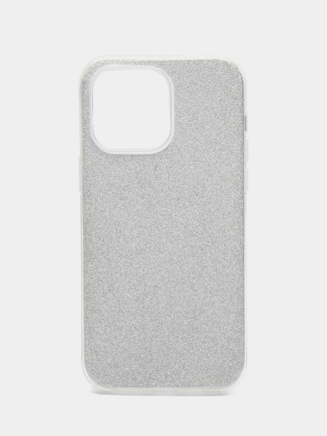 Серебряный чехол для iPhone 14 Pro / 14 Plus / 14 Pro Max, блестящий, сияющий