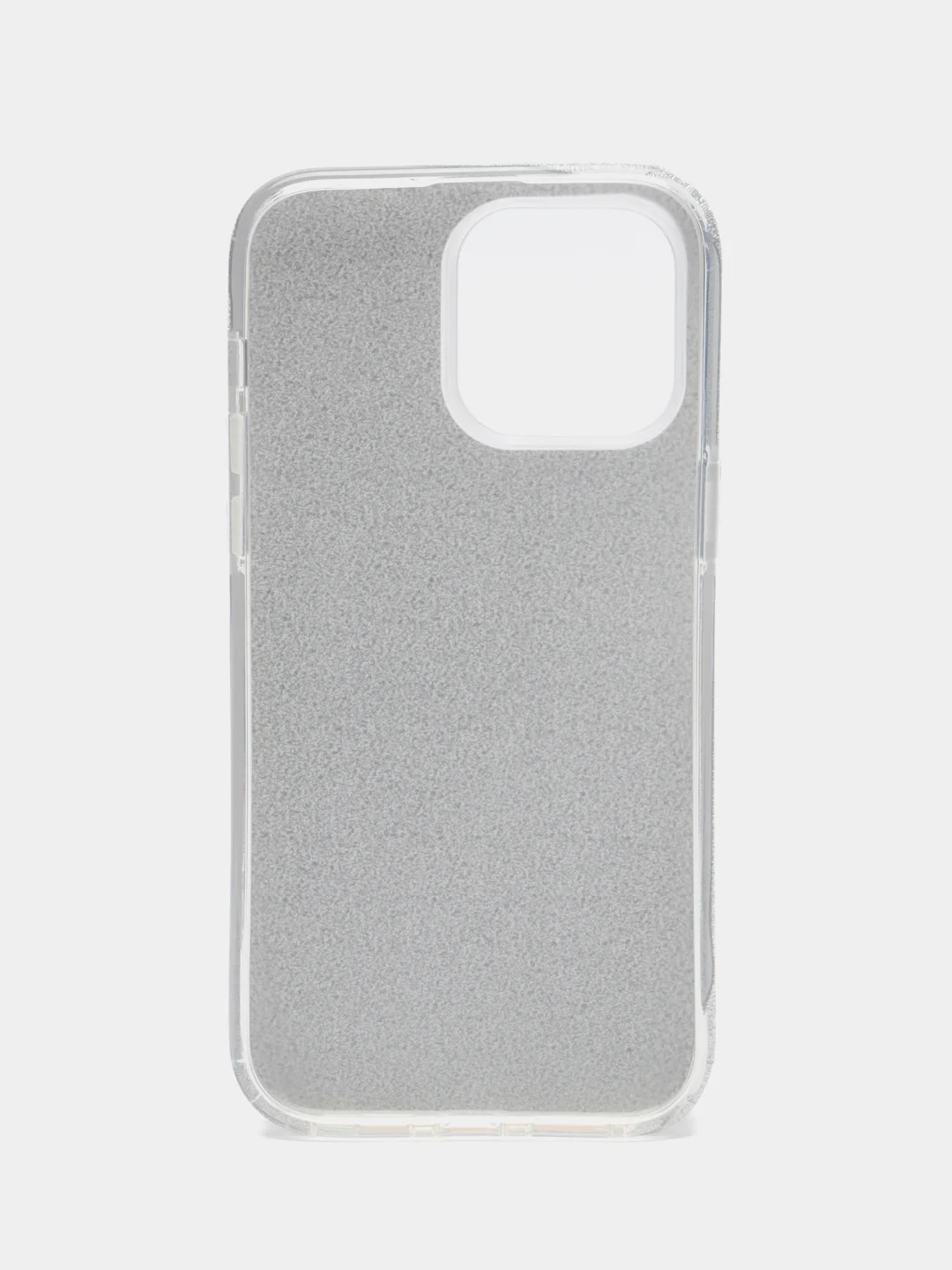 Серебряный чехол для iPhone 14 Pro / 14 Plus / 14 Pro Max, блестящий, сияющий