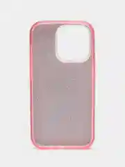 Розовый чехол для iPhone 14 Pro / 14 Plus / 14 Pro Max, блестящий, сияющий