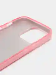 Розовый чехол для iPhone 14 Pro / 14 Plus / 14 Pro Max, блестящий, сияющий