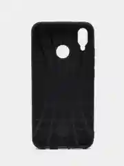 Хром чехол Huawei P20 Lite (2018), Хуавей П20 Лайт 2018, черный силиконовый