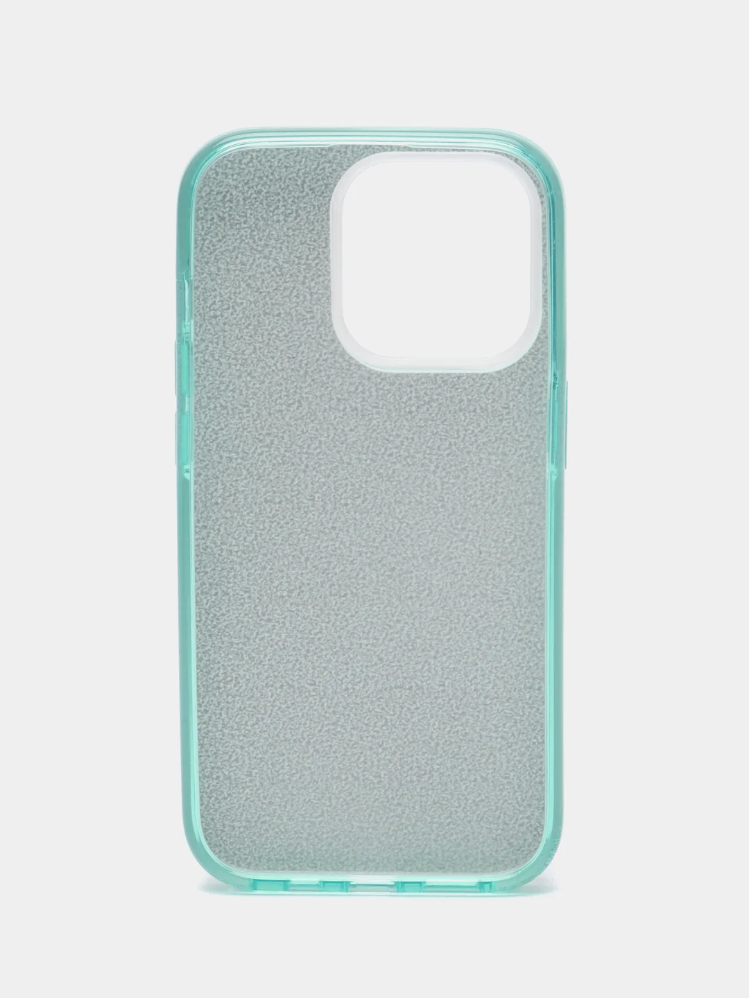 Бирюзовый чехол для iPhone 14 Pro / 14 Plus / 14 Pro Max, блестящий, сияющий
