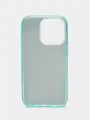 Бирюзовый чехол для iPhone 14 Pro / 14 Plus / 14 Pro Max, блестящий, сияющий