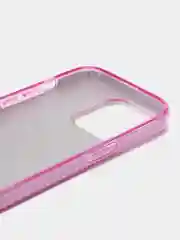 Пурпурный чехол для iPhone 14 Pro / 14 Plus / 14 Pro Max, блестящий, сияющий