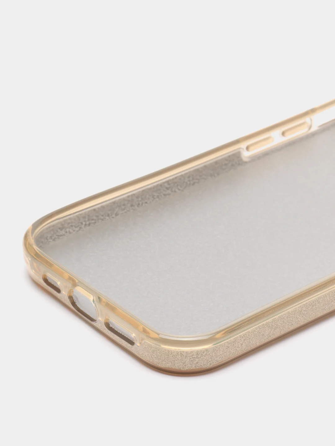 Золотой чехол для iPhone 14 Pro / 14 Plus / 14 Pro Max, блестящий, сияющий