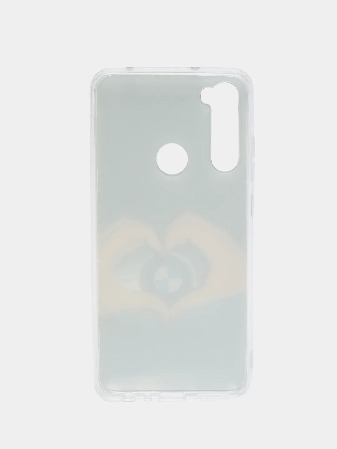 Бордовый чехол Xiaomi Redmi Note 8 / Redmi Note 8 2021 силиконовый с рисунком