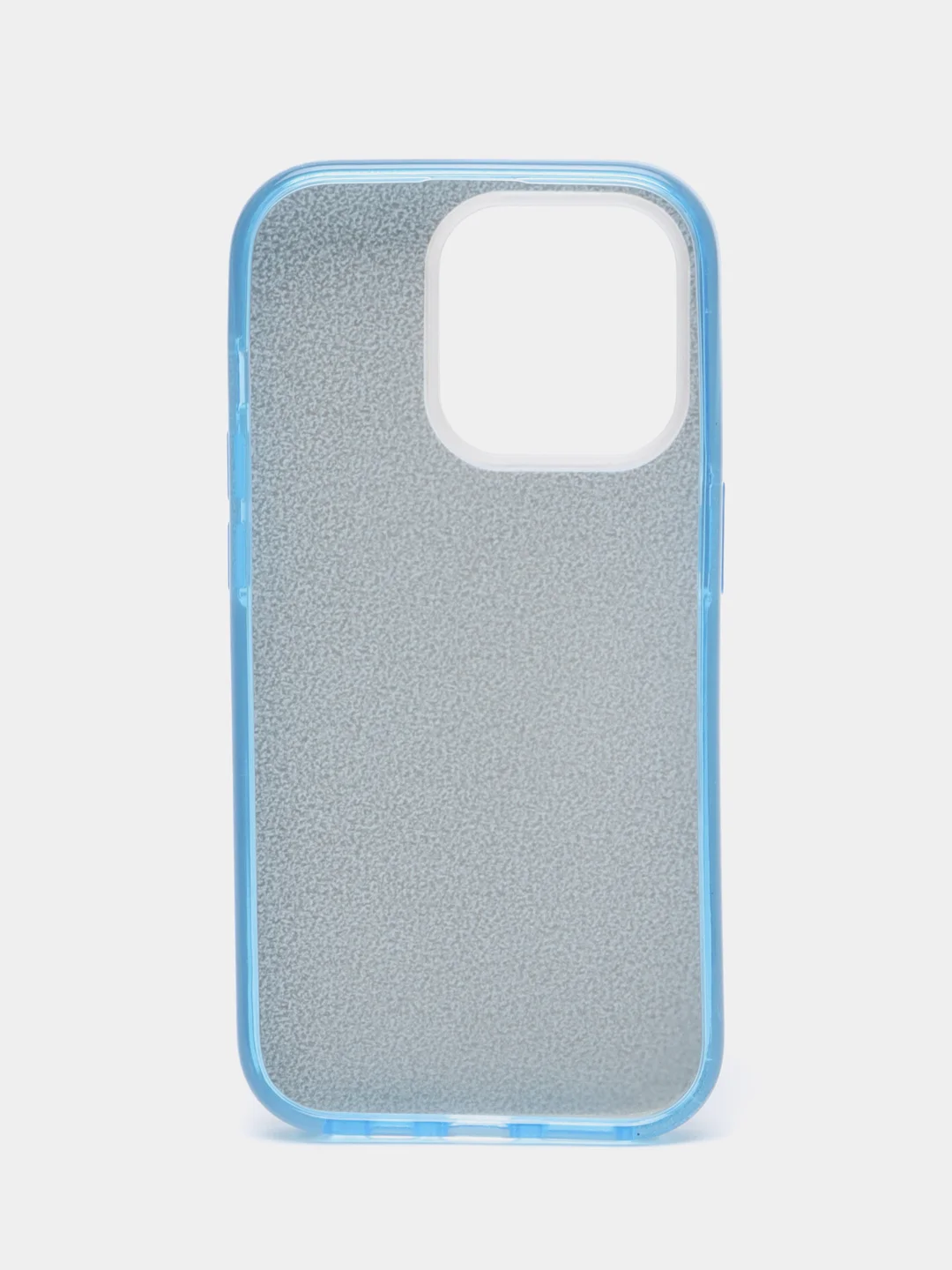 Голубой чехол для iPhone 14 Pro / 14 Plus / 14 Pro Max, блестящий, сияющий