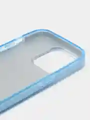 Голубой чехол для iPhone 14 Pro / 14 Plus / 14 Pro Max, блестящий, сияющий