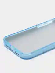 Голубой чехол для iPhone 14 Pro / 14 Plus / 14 Pro Max, блестящий, сияющий
