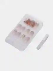 Серебряный ногти накладные